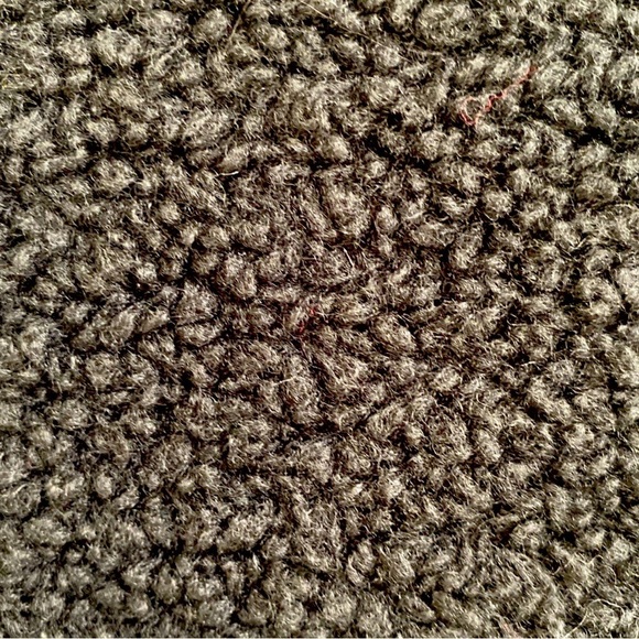 NEW! Vero Moda Curve Black Sherpa Puffer Coat Size 18 - Picture 11 of 15